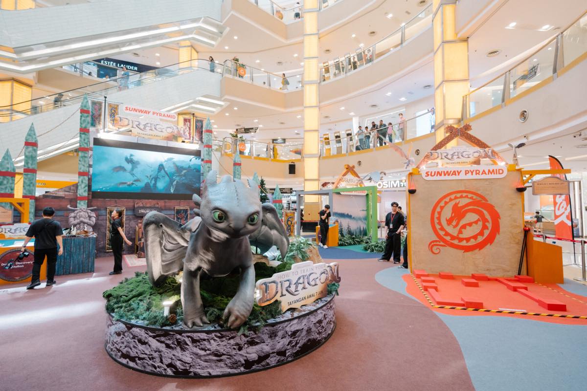 Step Into A Dragon-Filled Adventure at Sunway Pyramid